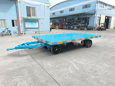 9噸平板拖車(chē)無(wú)動(dòng)力牽引工具拖車(chē)1I.jpg